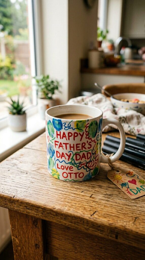 DIY "Dad's Mug" Ceramic Mug