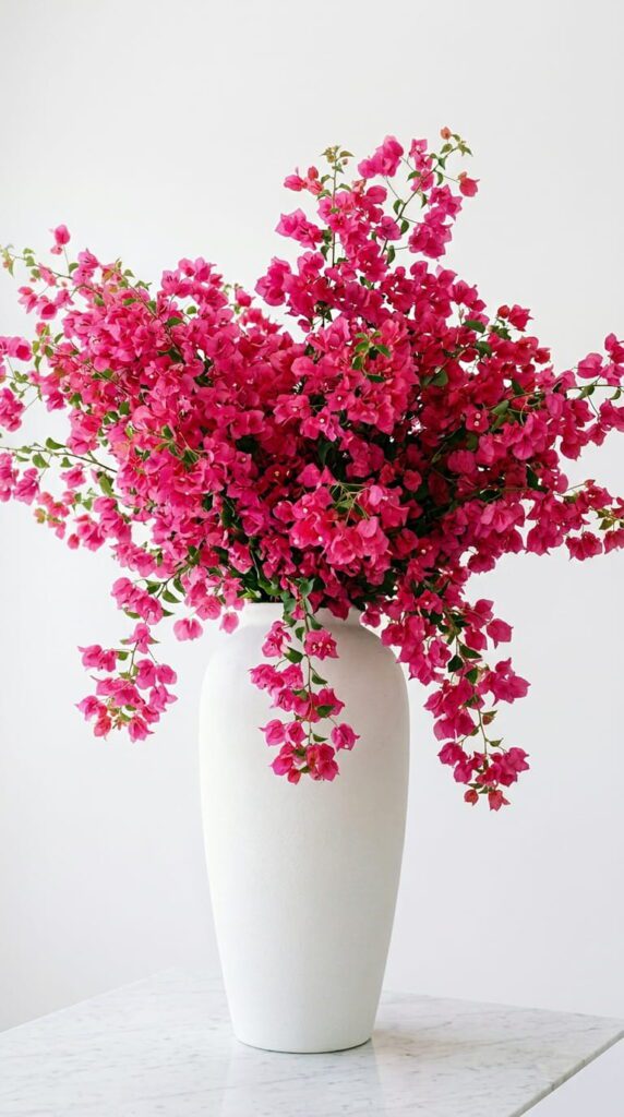 Bright, Monochromatic Florals