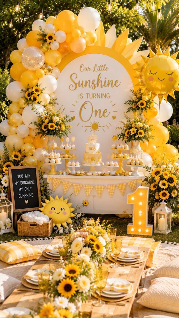 Sunshine Birthday Theme