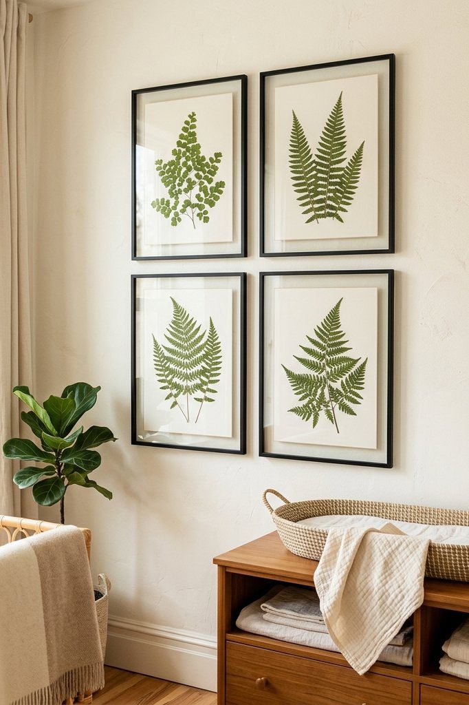 Pressed Fern Frames