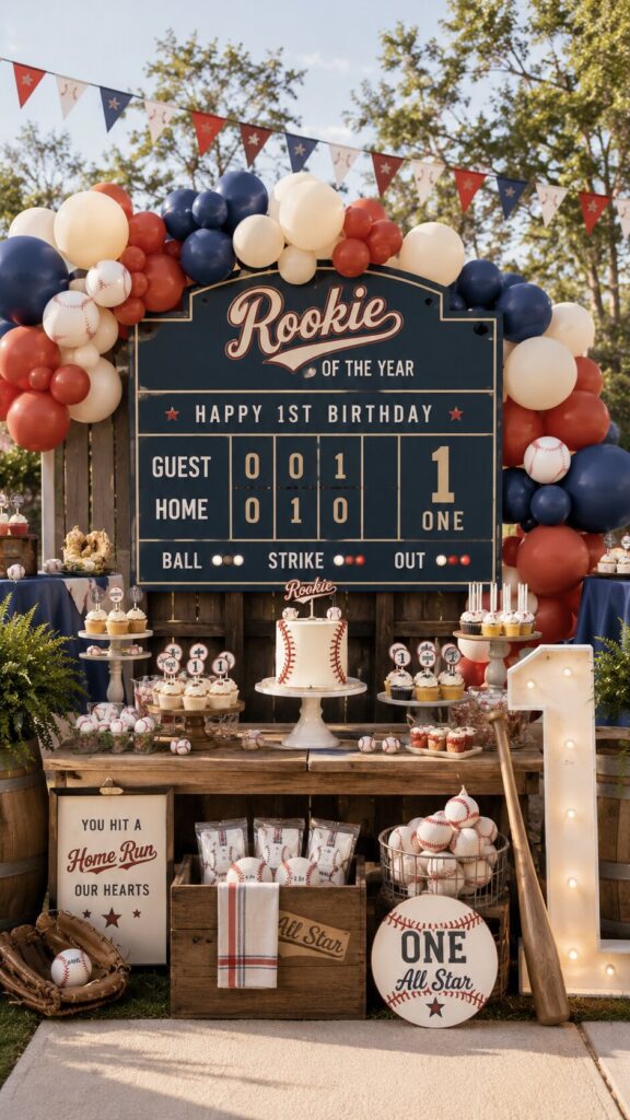 Rookie of the Year Baseball Party