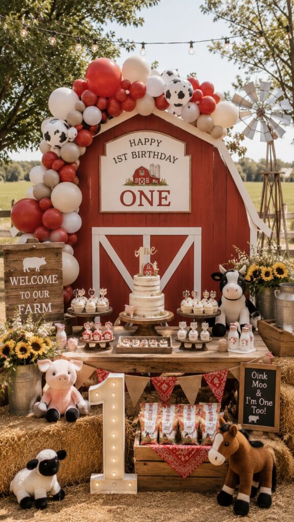Farm First Birthday