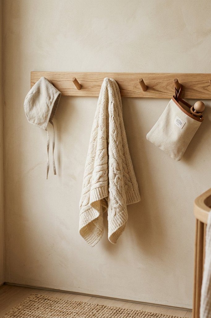 Decorative Wooden Peg Rails