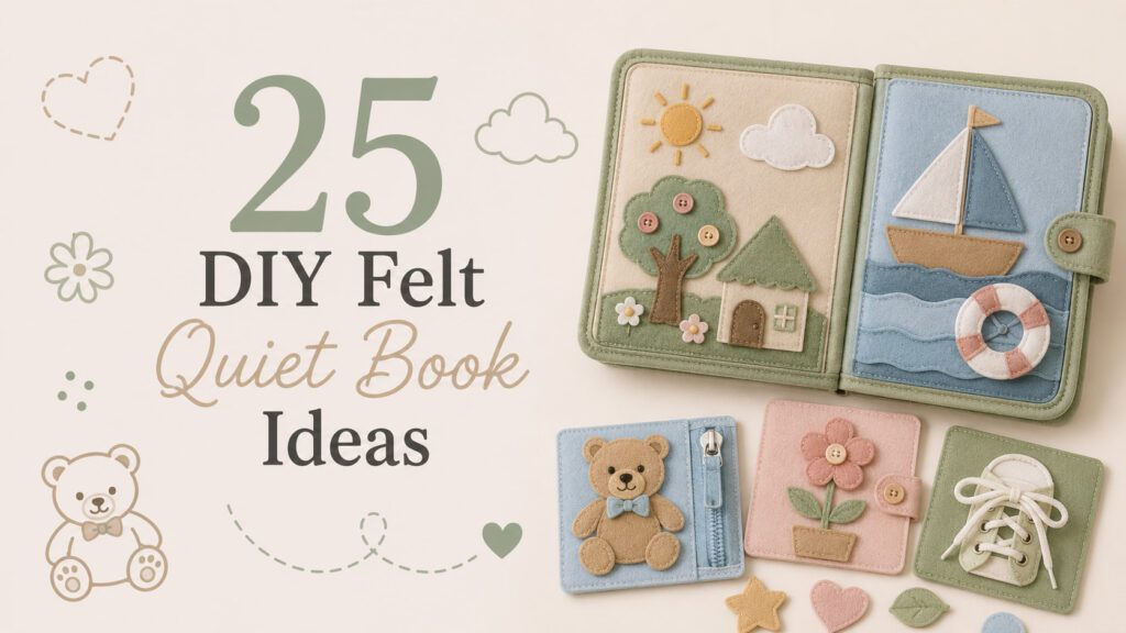 DIY Felt Book Ideas