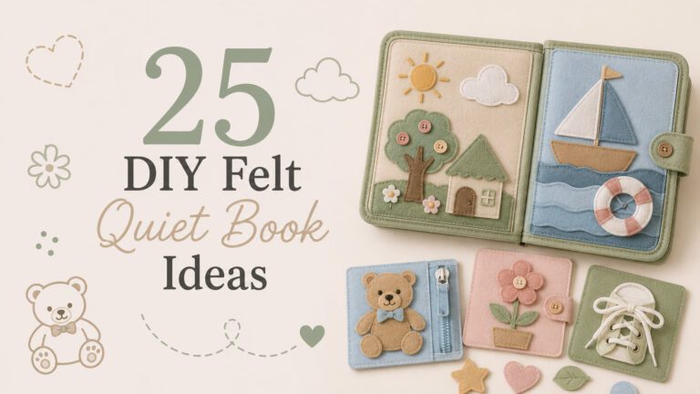 DIY Felt Book Ideas