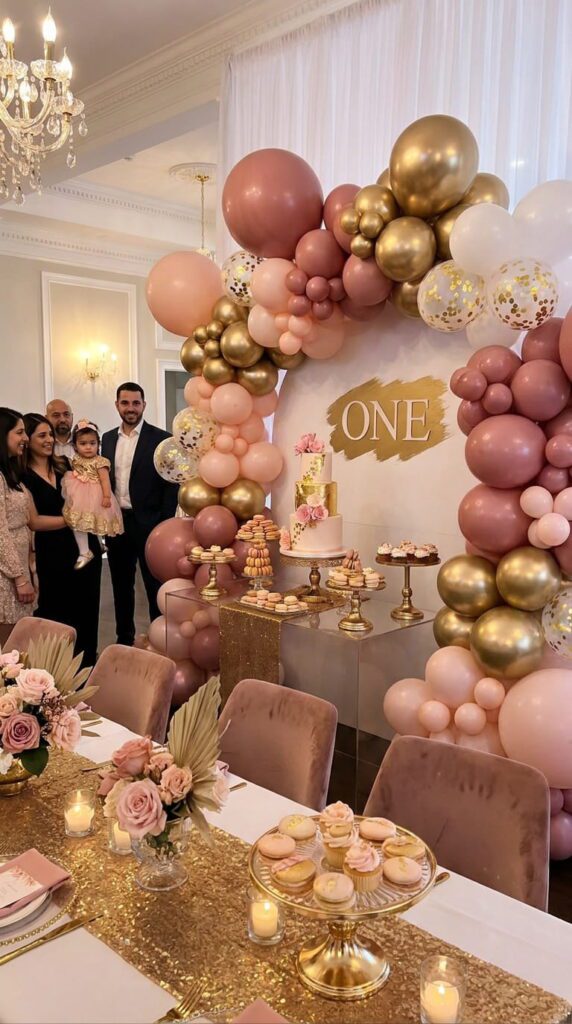Pink and Gold Glam Party