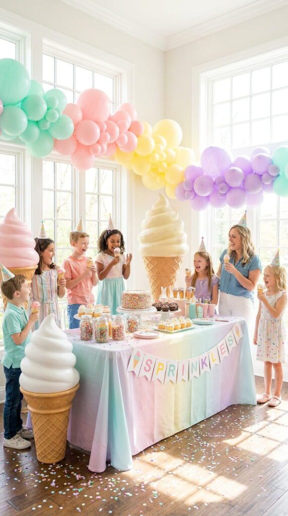 Ice Cream Birthday Party