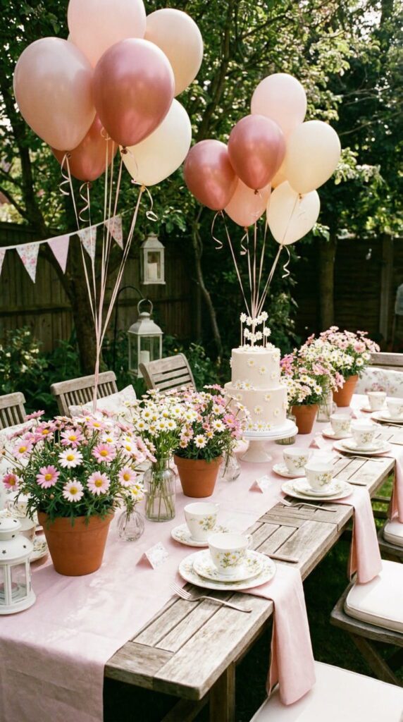Pink Daisy Birthday