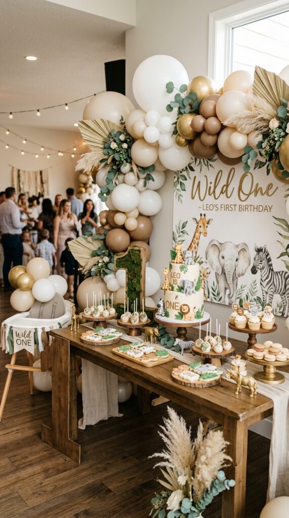 Safari First Birthday