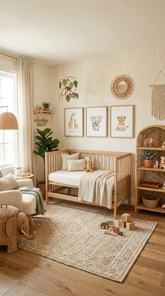 Safari Nursery Theme