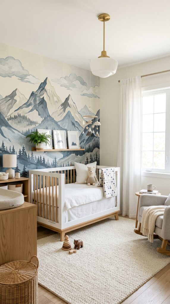 Statement Nursery Wallpaper
