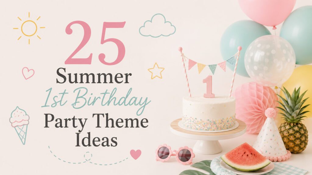 Summer 1st Birthday Party Theme Ideas