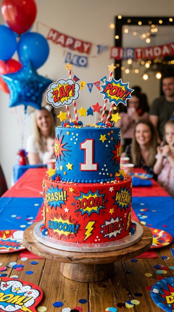 Superhero Birthday Party