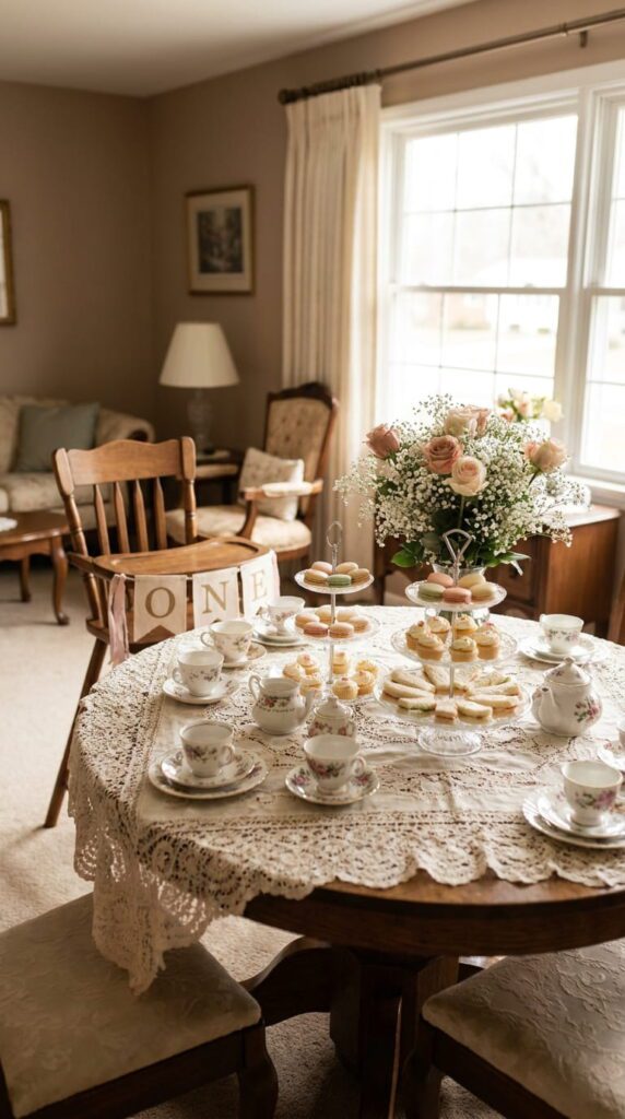 Tea Party First Birthday