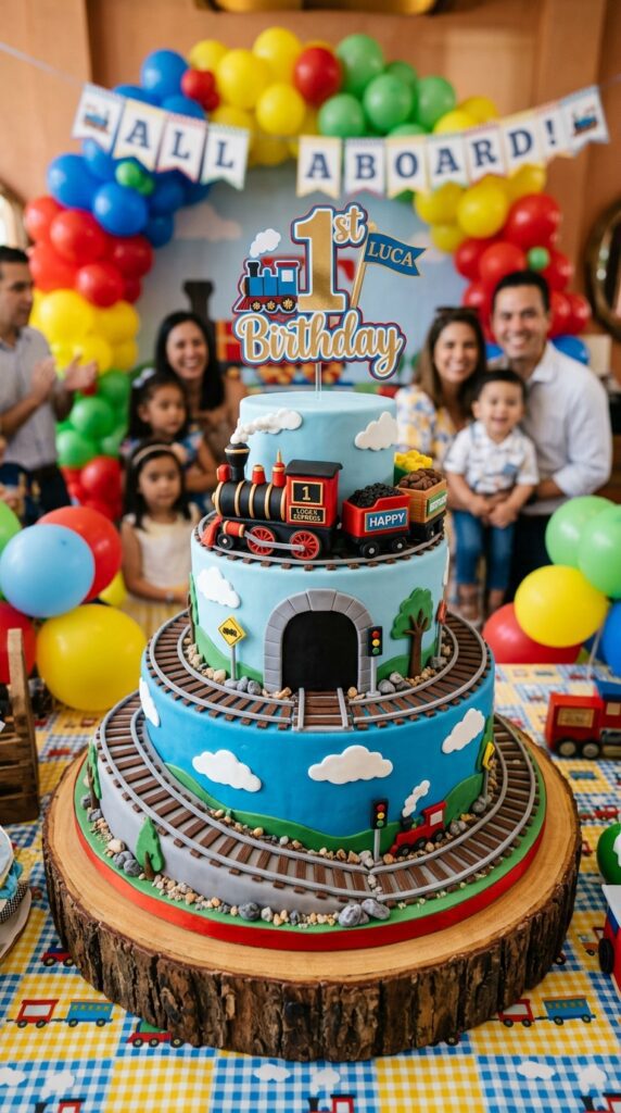 Train Birthday Party

