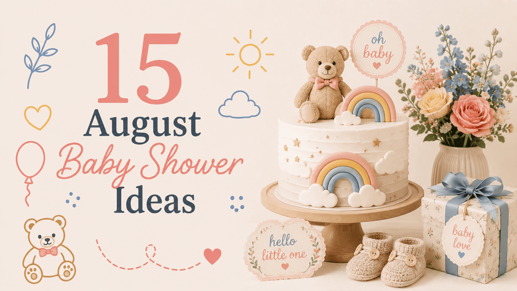 august baby shower themes