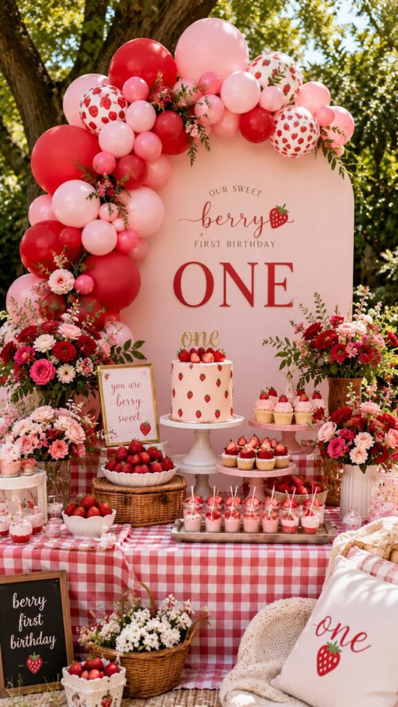 Berry First Birthday