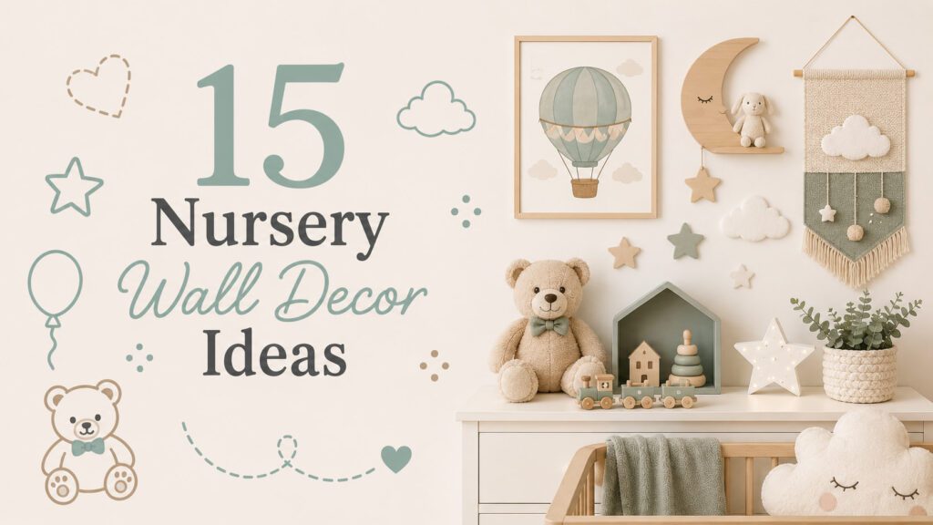 nursery wall decor ideas