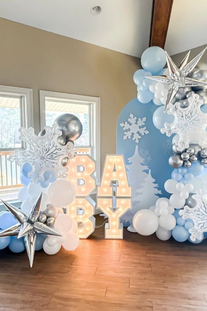 Winter Wonderland Snowflake Soiree