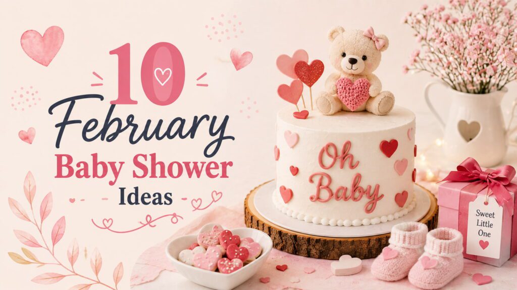 february baby shower ideas