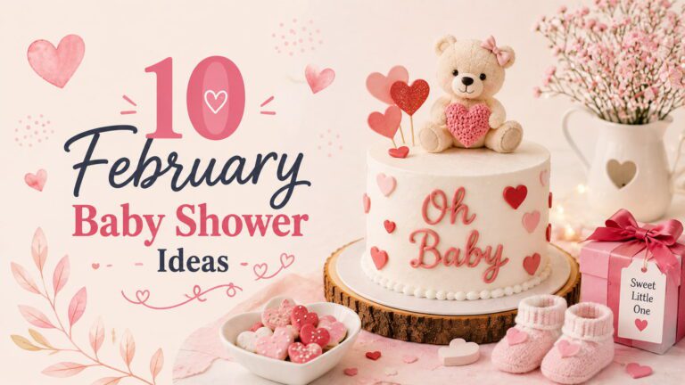 february baby shower ideas