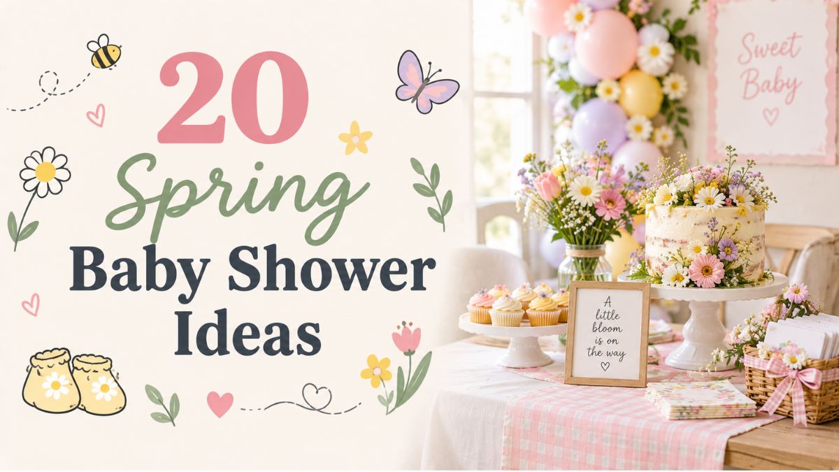 spring baby shower