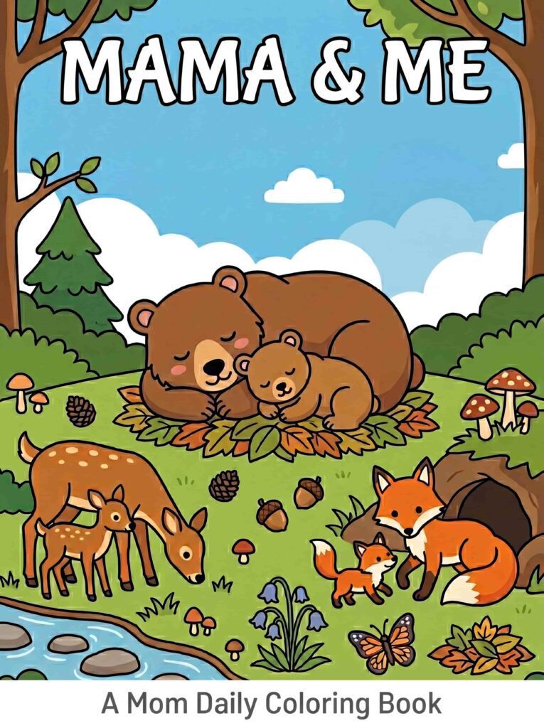 Mama and Me Coloring Book